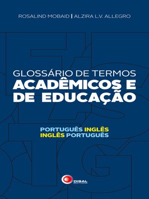 cover image of Glossário de termos acadêmicos e de educação